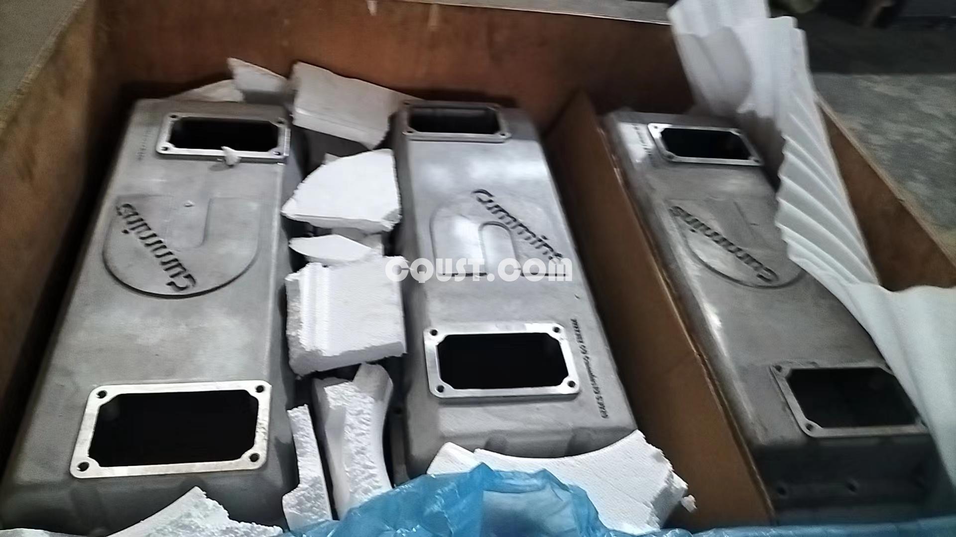 配套康明斯柴油机  配件kta38 中冷器 外壳 壳体